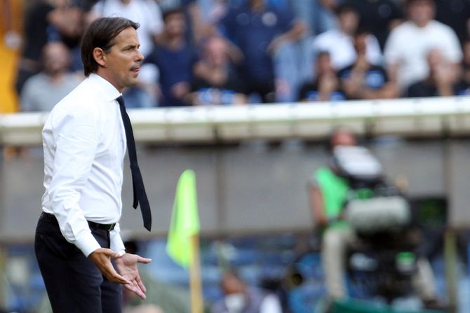 Simone Inzaghi Inzagi trener Inter Milan fudbal Simone Inzaghi Inzagi trener Inter Milan fudbal