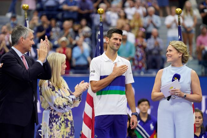 Novak Đoković US open