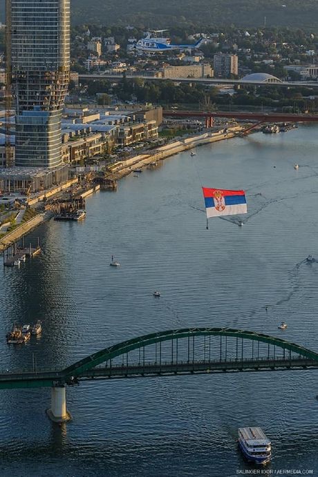 Helikopter, MUP Srbije, srpska trobojka Helikopter, MUP Srbije, srpska trobojka