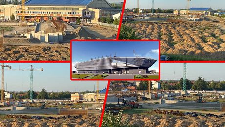 Pocetak gradnje stadiona u Loznici, Loznica stadion, izgradnja