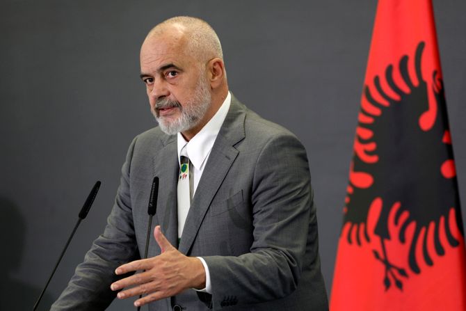 Angela Merkel i Edi Rama Angela Merkel i Edi Rama