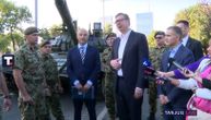 Vucic marks Day of Serb Unity, Freedom and Flag with soldiers at Usce in Belgrade