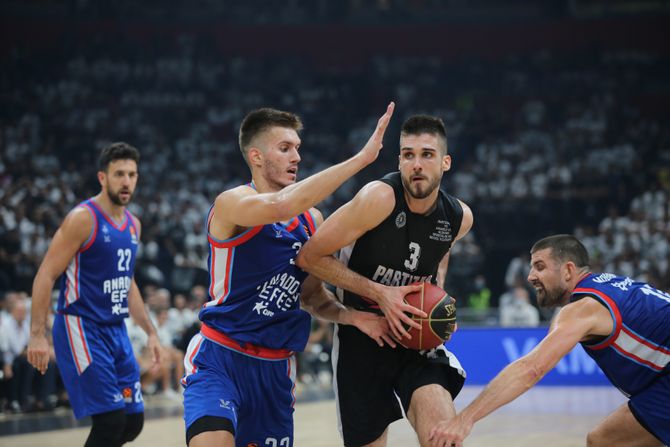 KK Partizan - Anadolu Efes, Prijateljska utakmica