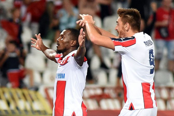 El Fardu Ben, Milan Pavkov, FK Crvena zvezda El Fardu Ben, Milan Pavkov, FK Crvena zvezda