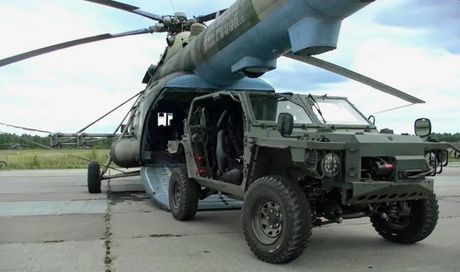 Ruski bagi Sarmat-2, vojno vozilo