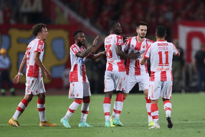 FK Crvena zvezda, Strahinja Eraković, Filipo Falko, Seku Sanogo, Mirko Ivanić