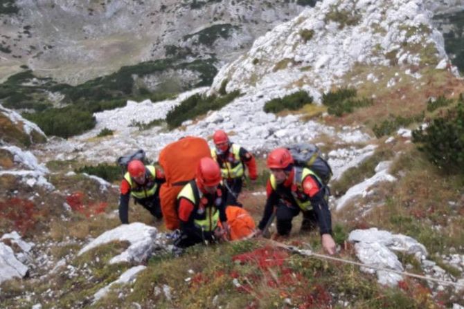 Spasilačka akcija na Durmitoru Spasilačka akcija na Durmitoru