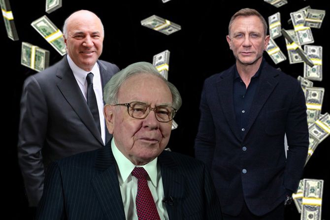 Dolari, Kevin O'Leary, Voren Bafet, Warren Buffett, Danijel Krejg