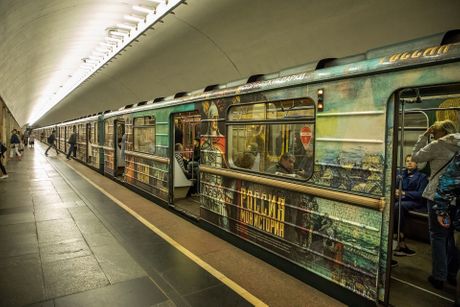 Moskva, metro, moskovski metro Moskva, metro, moskovski metro