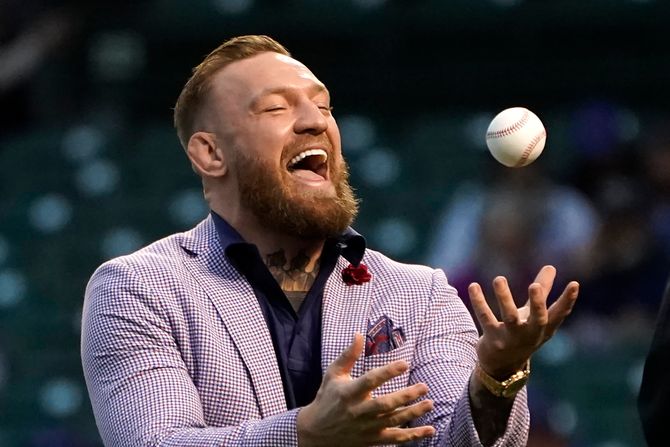 Konor Mekgregor, bejzbol Konor Mekgregor, bejzbol