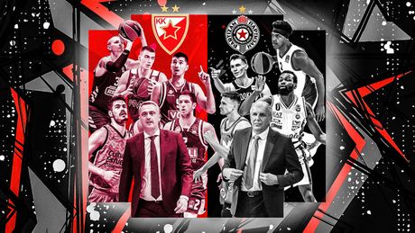 KK Crvena zvezda, KK Partizan