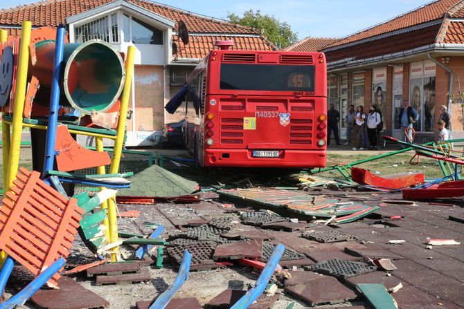 Saobraćajna nesreća u Zemunu