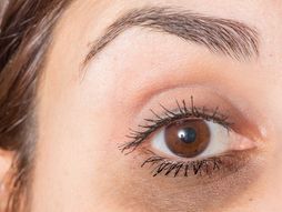 Podočnjaci, lice, oči, oko. obrve, obrva, trepavice, maskara, šminka