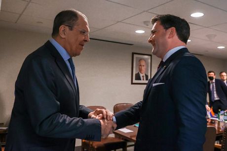 Nikola Selaković, Sergej Lavrov Nikola Selaković, Sergej Lavrov