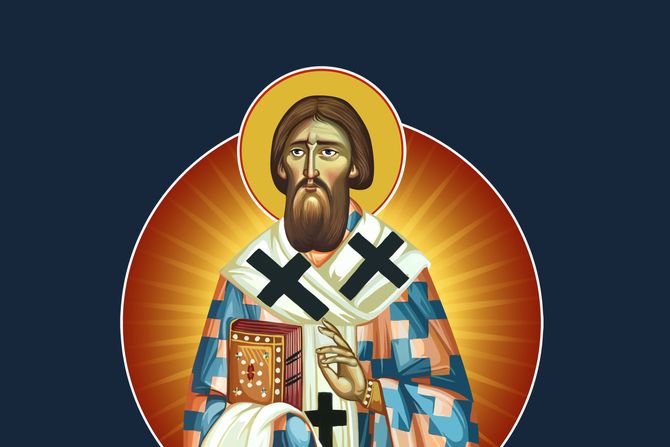 Sveti Sava freska logo Sveti Sava freska logo