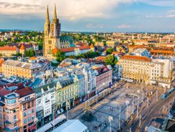 Croatia Hrvatska Zagreb Panorama