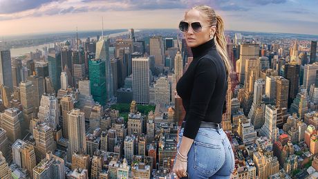 Dženifer Jennifer Lopez Menhetn Njujork