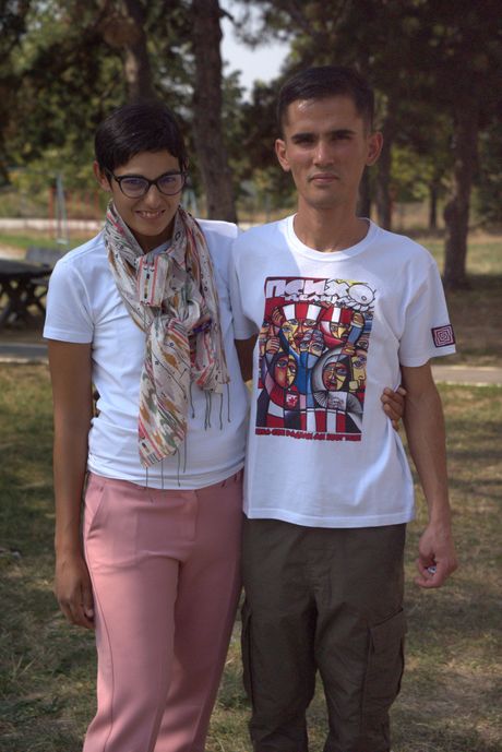 Marijana Novakov Valentino Zenuni glumci film Oaza, Ustanova za decu i mlade Sremčica Marijana Novakov Valentino Zenuni glumci film Oaza, Ustanova za decu i mlade Sremčica