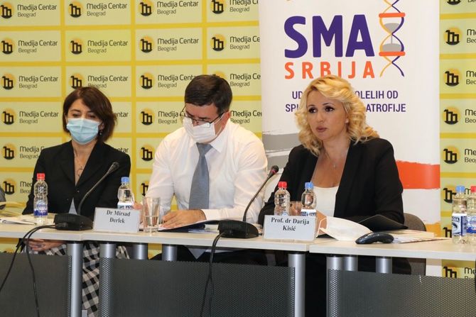 Mirsad Đerlek, Darija Kisić Tepavčević, SMA, Srbija Udruženje oboleli od spinalne mišićne atrofije