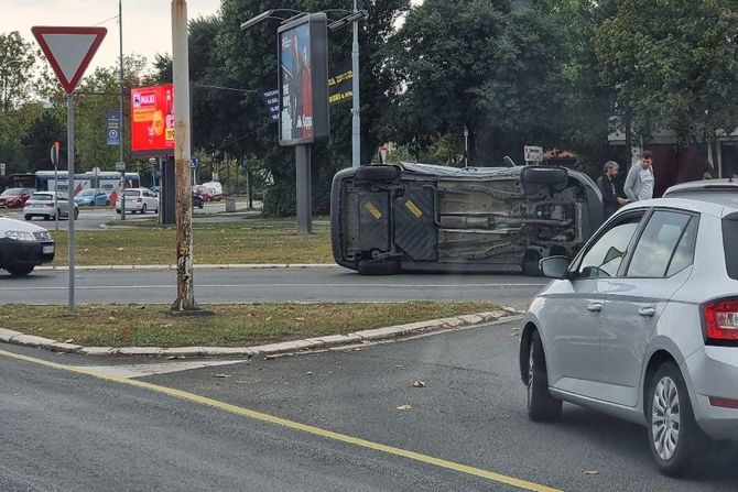 Saobraćajna nesreća, Novi Beograd