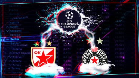 Zvezda, Partizan, Liga Sampiona, tabela