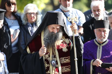 Ivan Tasovac sahrana, patrijarh Porfirije