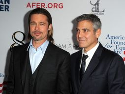Bred Pit Džordž Kluni Brad Pitt George Clooney