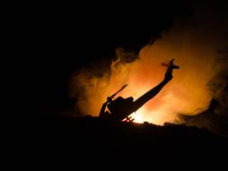 Helikopter pad helicopter