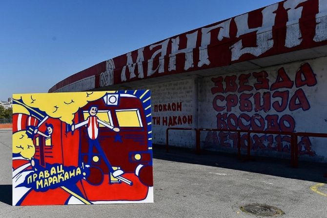 Zvezda, grafiti