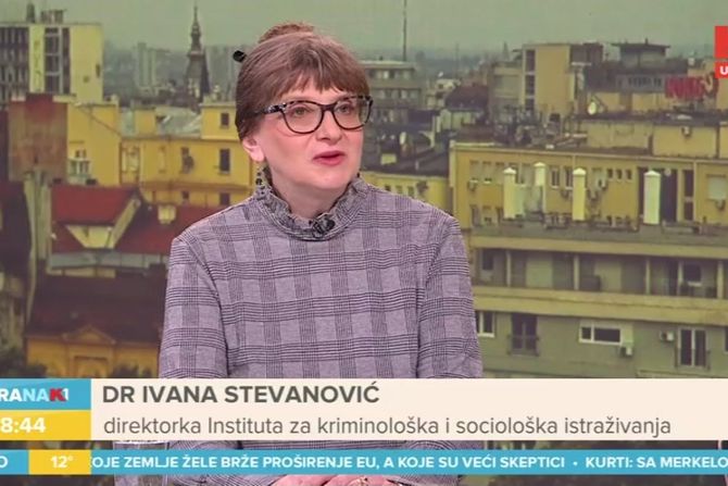 Ivana Stevanović Institut  za sociološka i kriminološka istraživanja