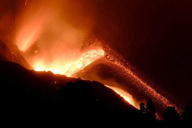 Španija La Palma erupcija vulkana