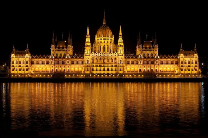 budimpešta vožnja brodom, parlament