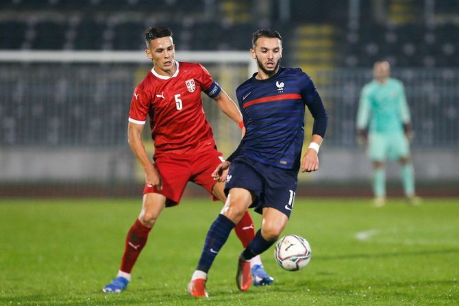 Fudbal Srbija Francuska U21