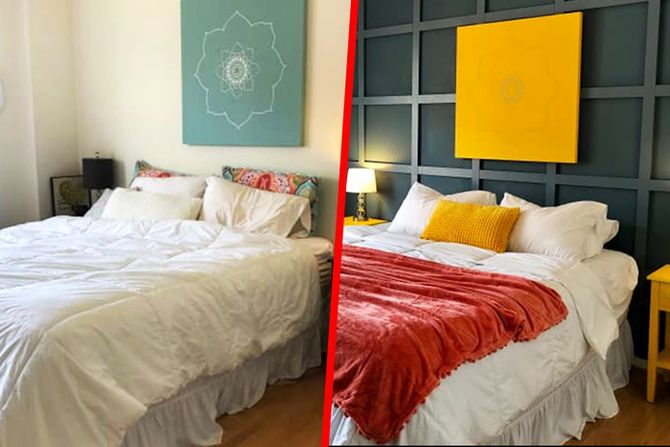 Apartman soba stan pre posle before after