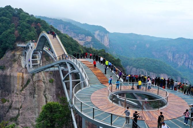 Ruyi Bridge Nadrealni Most Kina