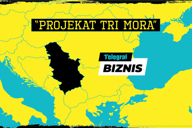 Projekat tri mora, mapa, Biznis