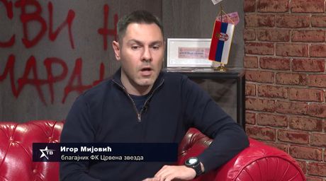 Igor Mijović, FK Crvena zvezda, blagajnik