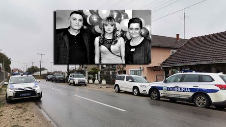 Porodica Đokić, uviđaj policija selo Moravac