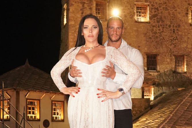 Elektra Elit sa suprugom Elektra Elit sa suprugom