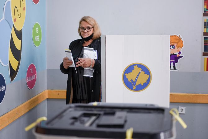 Glasanje, lokalni izbori Kosovo i Metohija Election