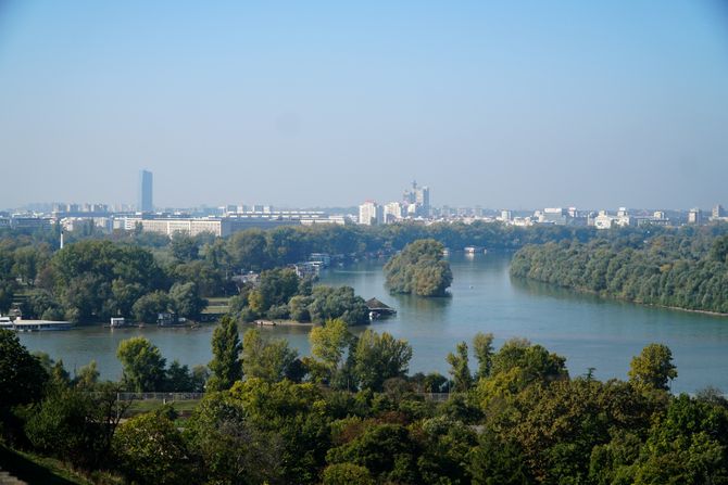 panorama grada, BEOGRAD JESEN SUNCE, vremenska prognoza, lepo vreme,