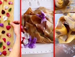 Taljatele od jestivog cveća