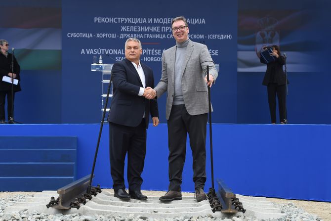 Orban  Vučić  Horgoš