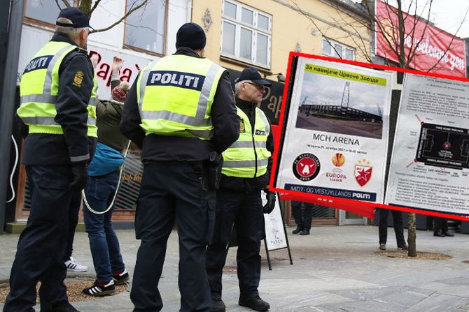 Danska policija  Delije