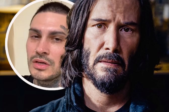 Kijanu Rivs sin Dastin Tajler Keanu Reeves Dustin Tyler