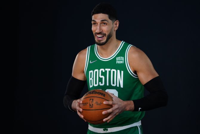 Enes Kanter NBA Boston Free Tibet