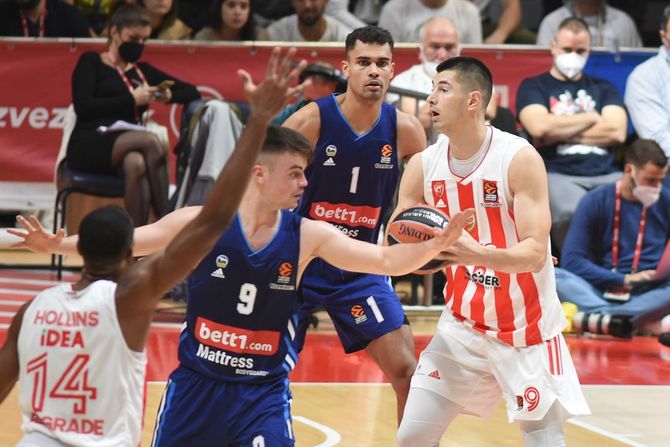 Košarka Evroliga Crvena zvezda Alba