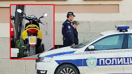 Žena Gorana Dzonića Suzana dovezena u policiju u Aleksincu
