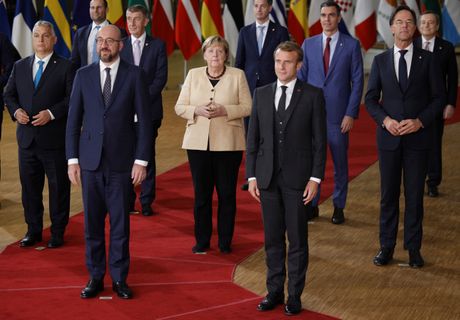 Angela Merkel Samit EU Brisel Angela Merkel Samit EU Brisel