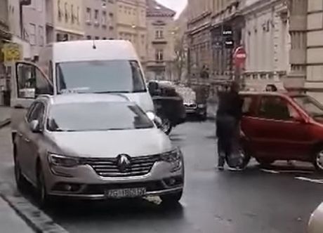 Pomeranje automobila, Zagreb, nepropisno parkiranje